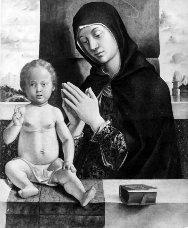 Bartolomeo Montagna-61-Madonna con Bambino
